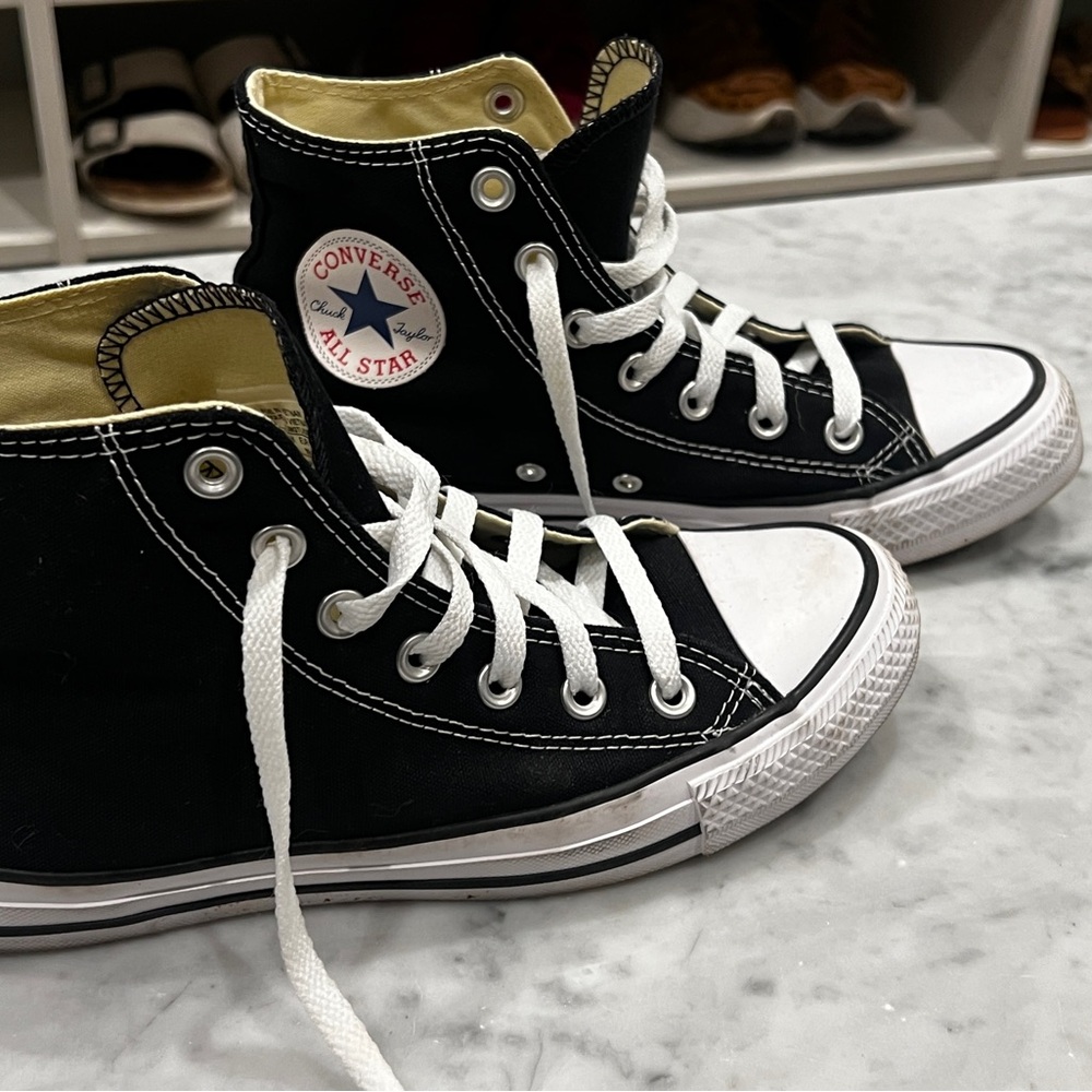 Converse All Star Black and White High-Tops